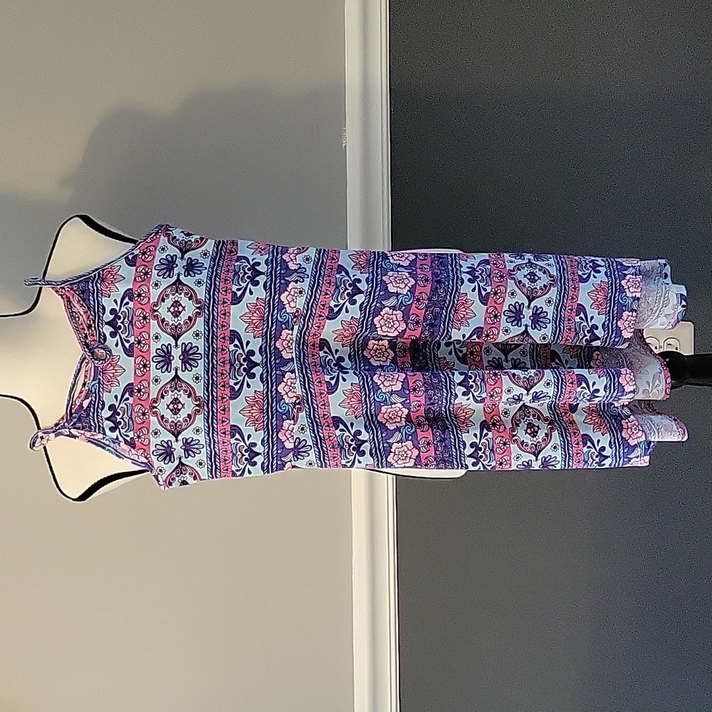 Girls Summer Tank Dress, size LG (10/12)